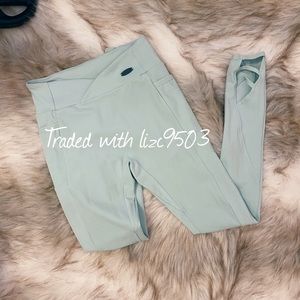 Gymshark Poise Leggings - Mint Light Green